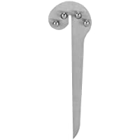 Medidor de buscador de centro de acero inoxidable pequeño- medidor de centro- trabajo de madera de 150 mm para…